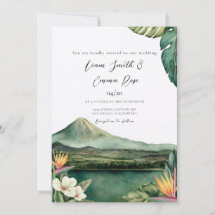 Costa Rica Destination Wedding Invitation