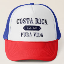 Costa Rica Est. 1821 Pura Vida Hat