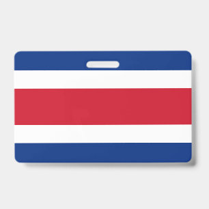 Costa Rica flag Badge