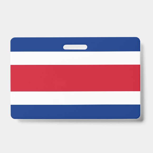 Costa Rica flag Badge (Front)