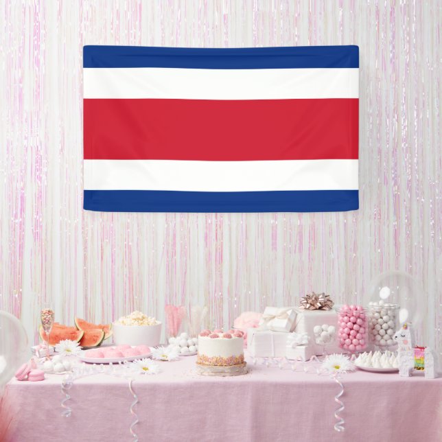 Costa Rica flag Banner (Party)