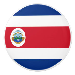 Costa Rica flag Ceramic Pull