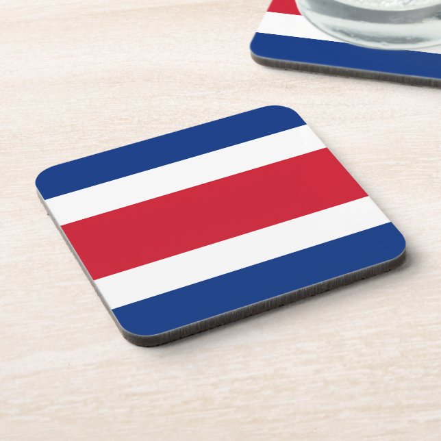 Costa Rica flag Coaster (Left Side)