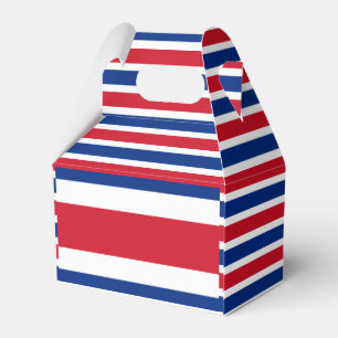 Costa Rica Flag Favor Box