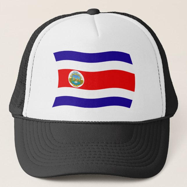 Costa Rica Flag Hat (Front)