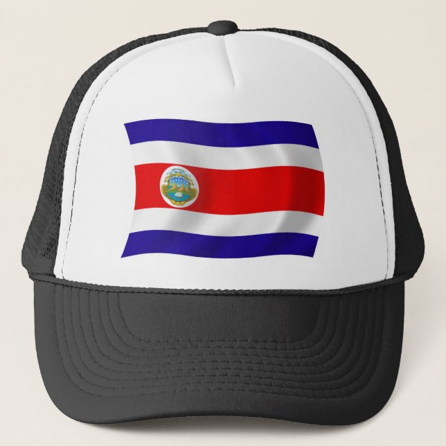 Costa Rica Flag Hat (Front)