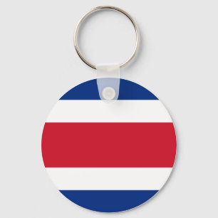 Costa Rica Flag Keychain
