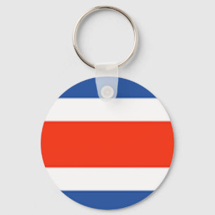 Costa Rica Flag Keychain