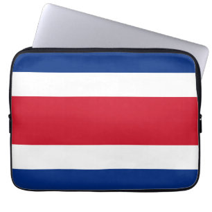 Costa Rica flag Laptop Sleeve