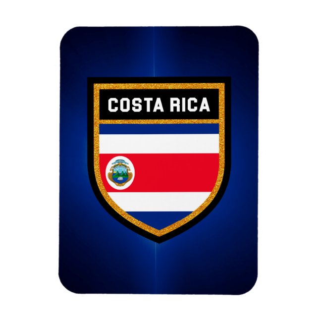 Costa Rica Flag Magnet (Vertical)