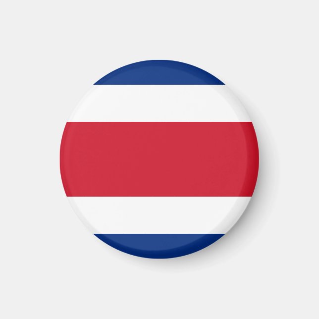 Costa Rica flag Magnet (Front)