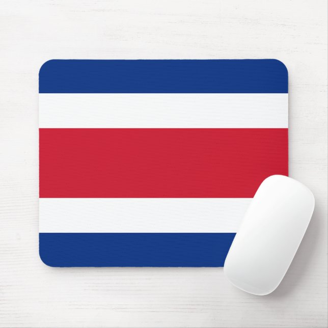Costa Rica flag Mouse Pad (With Mouse)