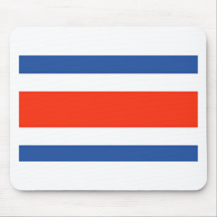 Costa Rica Flag Mouse Pad