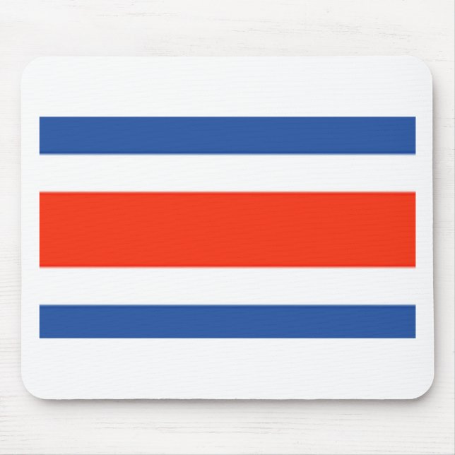 Costa Rica Flag Mouse Pad (Front)