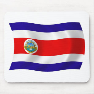Costa Rica Flag Mousepad