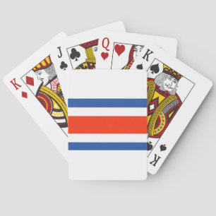 Costa Rica Flag Playing Cards
