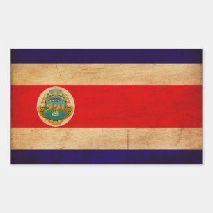 Costa Rica Flag Sticker