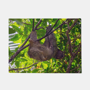 Costa Rica - Happy Lazy Sloth, Antonio Manuel NP Doormat