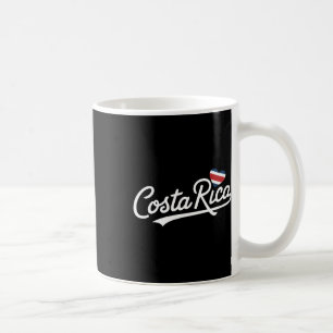 Costa Rica Heart Vacation Tropical Pura Vida Costa Coffee Mug