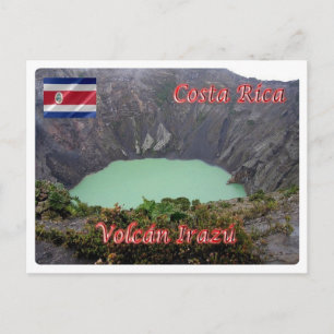 Costa Rica - Irazù Volcano - Postcard