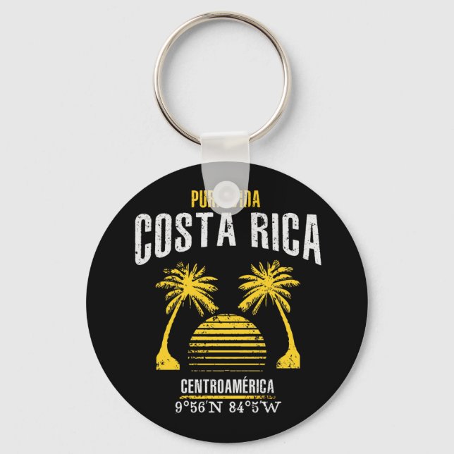 Costa Rica Keychain (Front)