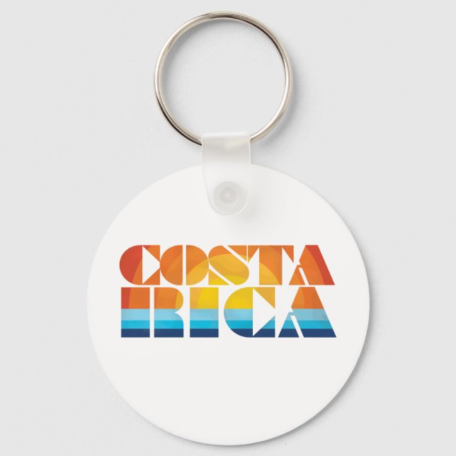 Costa Rica Keychain (Front)