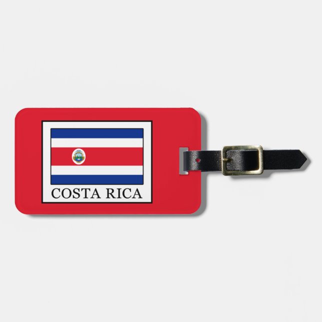 Costa Rica Luggage Tag (Front Horizontal)