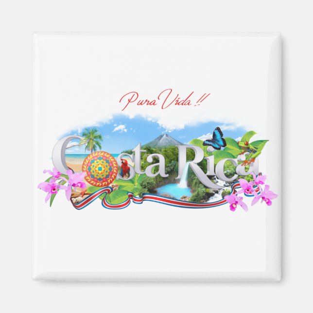 Costa Rica Magnet (Front)