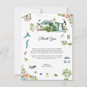 Costa Rica   Merci Mariage illustré