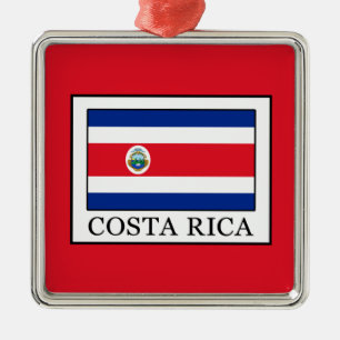 Costa Rica Metal Ornament