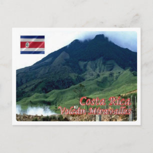Costa Rica - Miravalles Volcano - Postcard