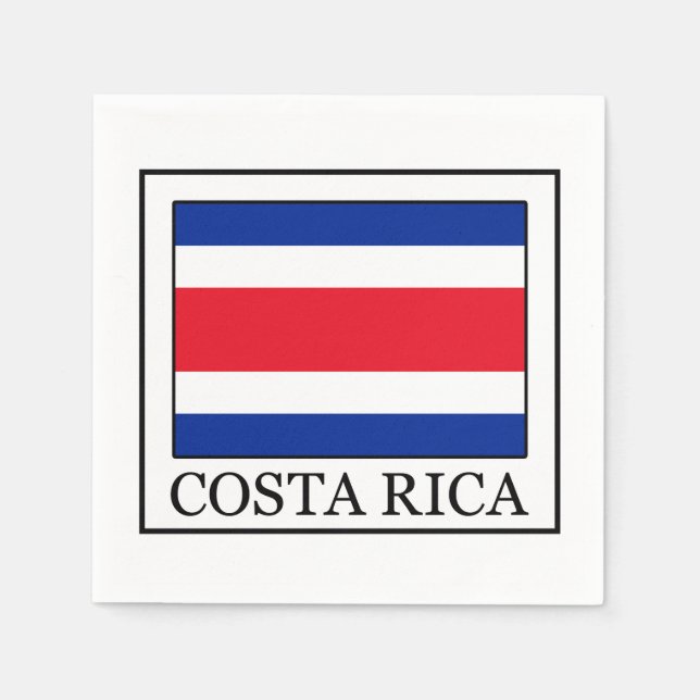 Costa Rica Napkin (Front)