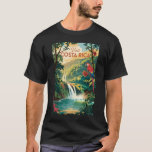 Costa Rica Parrot Illustration Travel Art Vintage T-Shirt<br><div class="desc">Costa Rica in a vector art style. Costa Rica,  a biodiversity hotspot in Central America,  is world-renowned for its lush rainforests,  volcanic landscapes,  and wildlife-rich national parks.</div>
