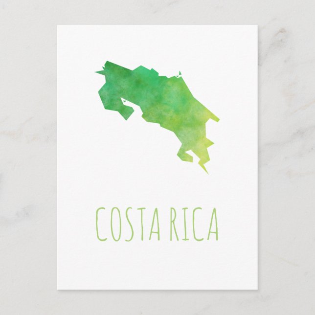 Costa Rica Postcard (Front)