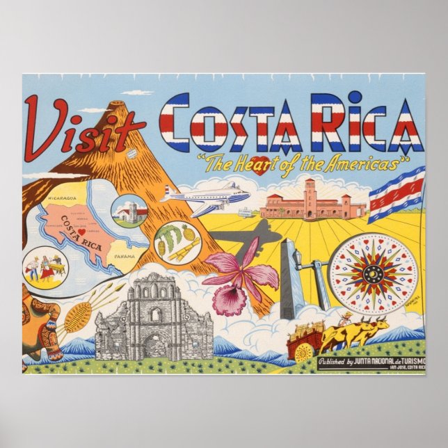 COSTA RICA  POSTER (Front)