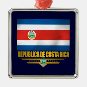 "Costa Rica Pride" Ornaments