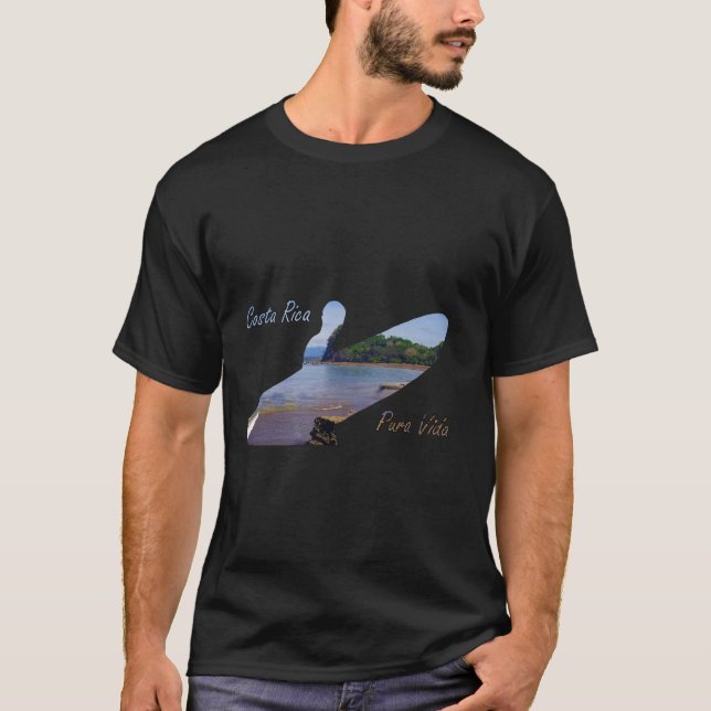Costa Rica Pura Vida T-Shirt (Front)