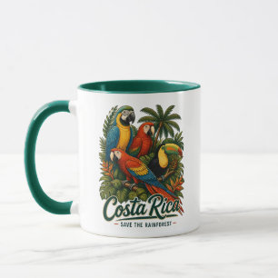 Costa Rica Rainforest Birds Mug