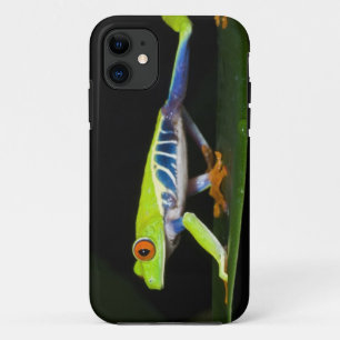 Costa Rica, Red-eyed Tree Frog (Agalychnis iPhone 11 Case