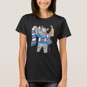 Costa Rica Rhino Fan T-Shirt