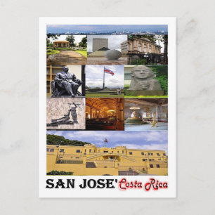 Costa Rica - San Josè - Postcard
