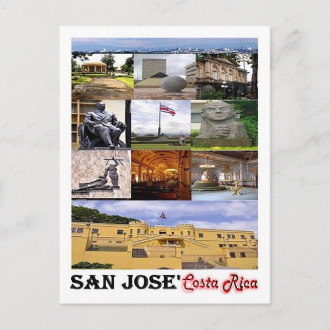 Costa Rica - San Josè - Postcard (Front)