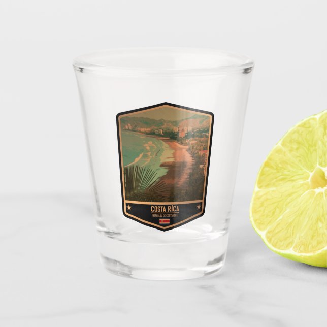 Costa Rica Shot Glass (Front)