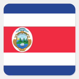 Costa Rica Square Sticker