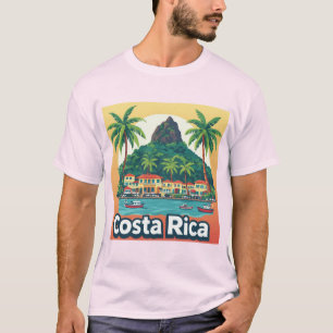 Costa Rica Tropical Coastal Town T-Shirt