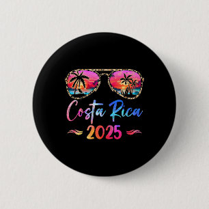 Costa Rica Vacation 2025 Matching Group Family Sum 2 Inch Round Button