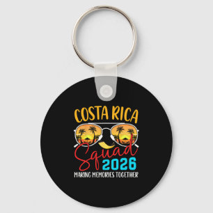 Costa Rica Vacation Squad 2026 Matching Family Vac Keychain