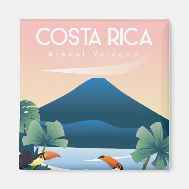 Costa rica voyage aimant nature volcan (Devant)