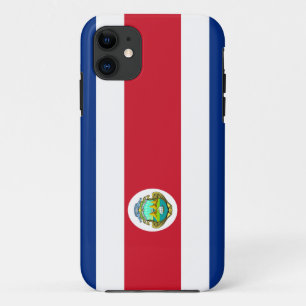 Costa Rican Flag iPhone Case