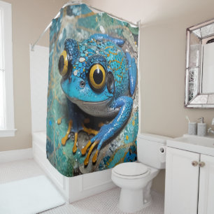 Costa Rican Poison Dart Frog Shower Curtains